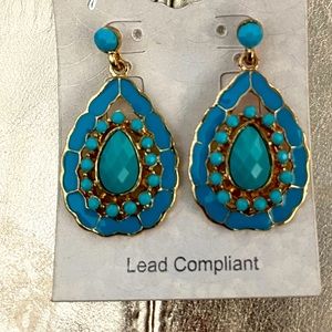 Vintage turquoise earrings